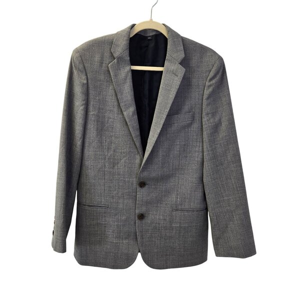 J. Crew Thompson 100% Wool Two Button Sport Coat Jacket Size 38R - Picture 1 of 7